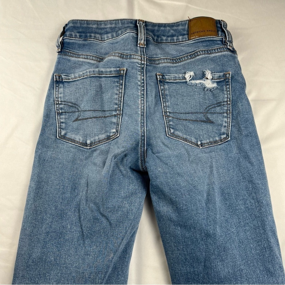 American Eagle Outfitters - Women’s Jeans - 0 Short - Blue - Skinny - Picture 11 of 13